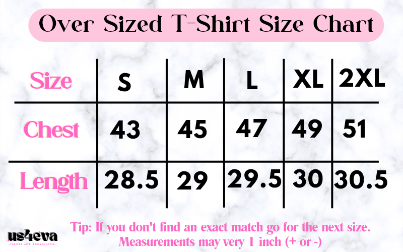 I love everything - Oversized T-shirt Combo