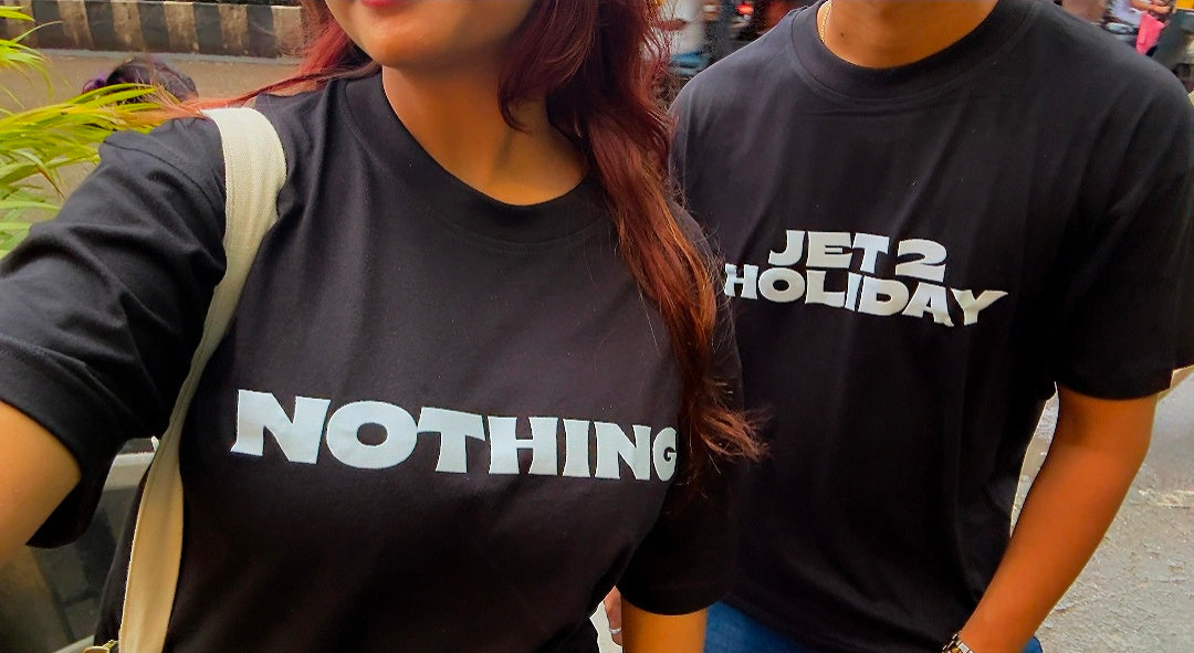 Nothing x Jet2holiday Oversized Tees Combo