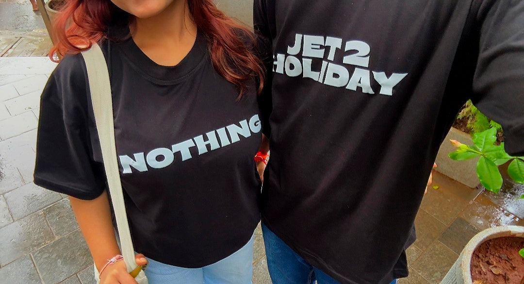 Nothing x Jet2holiday Oversized Tees Combo
