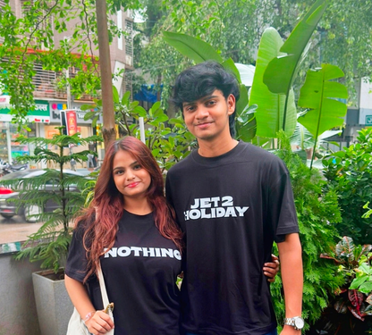 Nothing x Jet2holiday Oversized Tees Combo