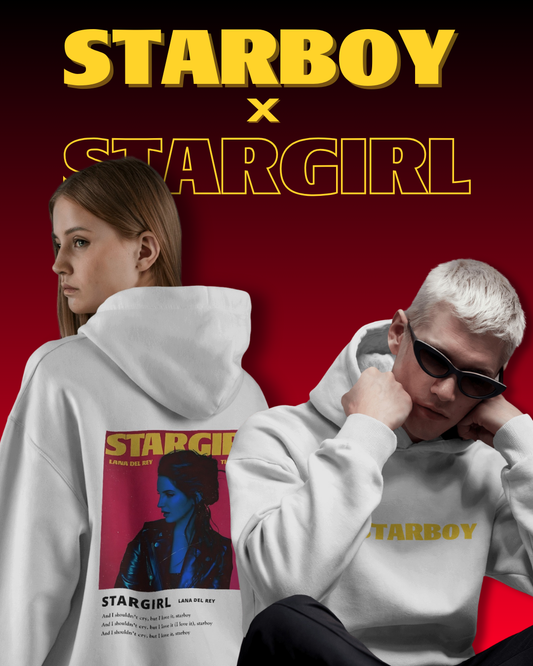 Starboy x Stargirl Oversized Hoodie Combo