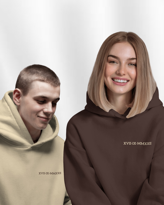 Roman Date Hoodie