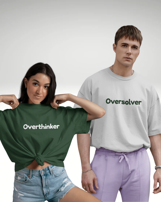 Overthinker x Oversolver Oversized T-shirt