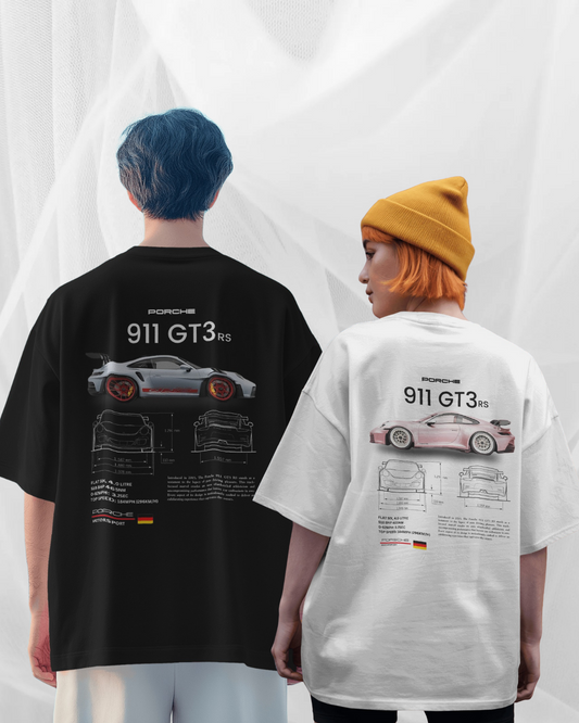 Porche Oversized T-shirt Combo