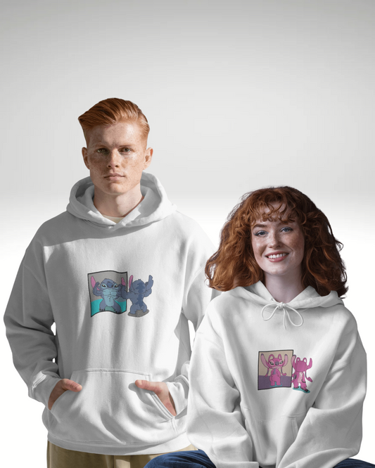 Angle and Stitch Oversized Hoodie Combo