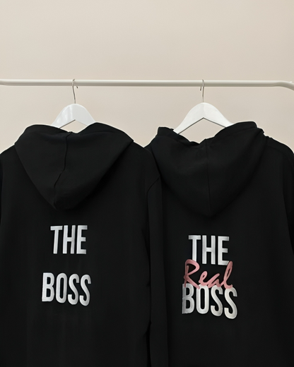 The Boss & The Real Boss Oversized Hoodie Combo
