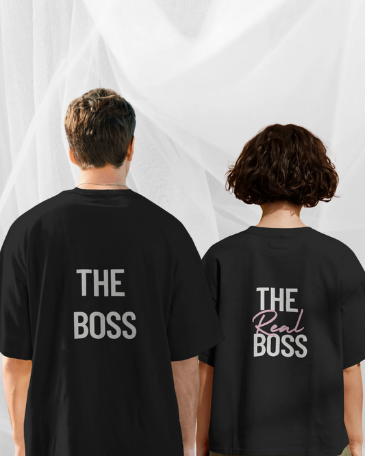 The Boss x The Real Boss Oversized T-shirt Combo