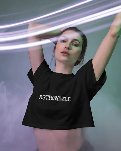 Travis Scott Crop Top - Astro world
