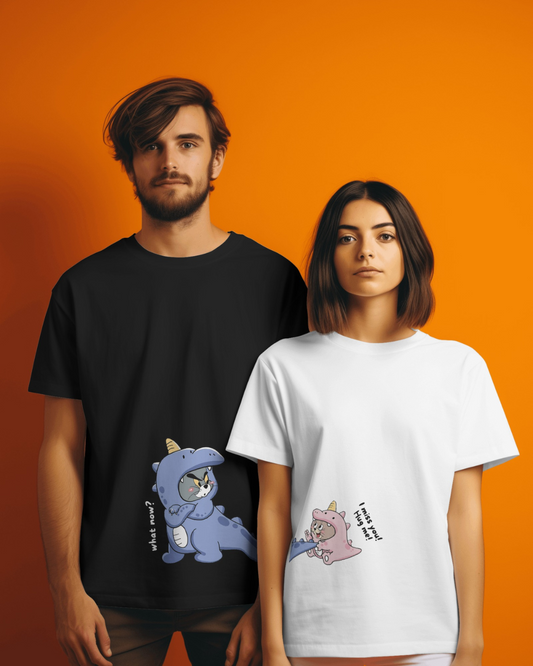 Tom & Jerry Oversized T-shirt Combo